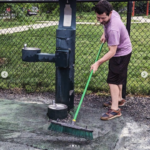 Virginia Avenue Dog Park Volunteers Clean Up Park, Prepare for Summer